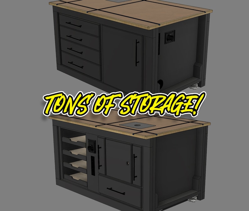 The Shmedium Garage Shop Workbench Digital Plans image 3