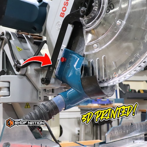 12 Bosch Glide GCM12SD Miter Saw Dust Collection Etsy
