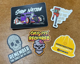 Shop Nation Die Cut Stickers [NEW]