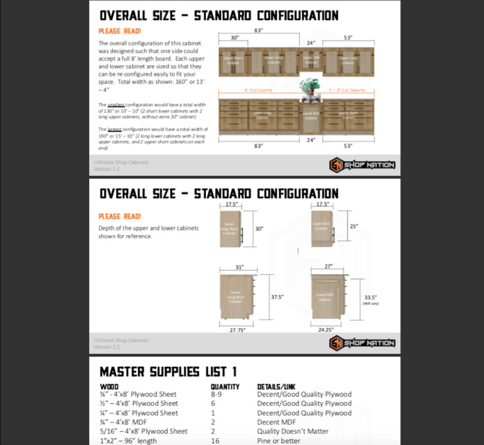 Ultimate Shop Woodworking Plans Digital Download Etsy