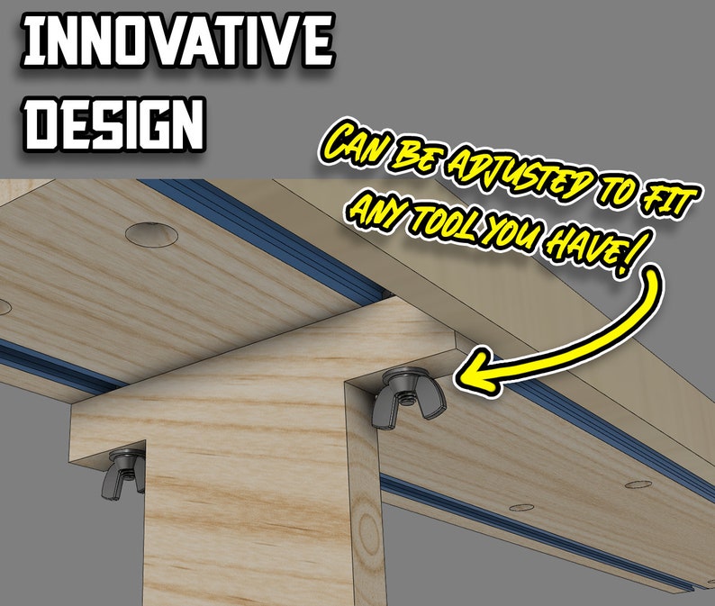 Adjustable Hanging Tool Storage Digital Build Plans image 5