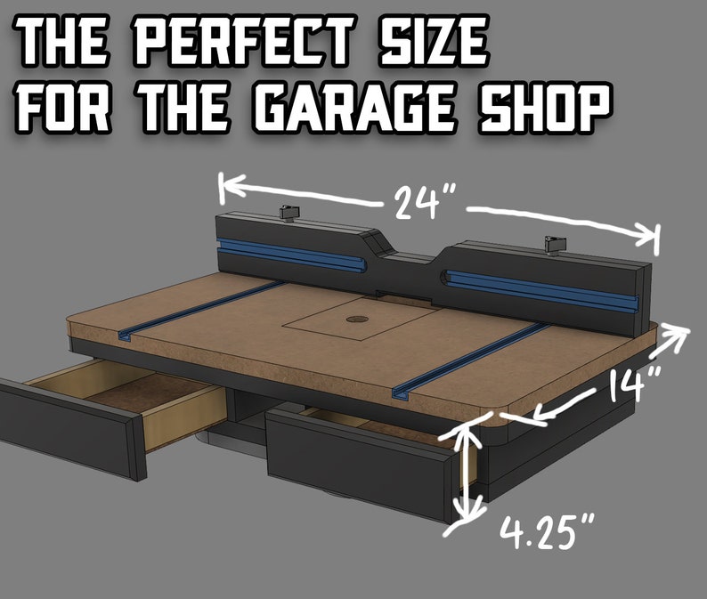 Drill Press Table Woodworking Plans Digital Download image 3