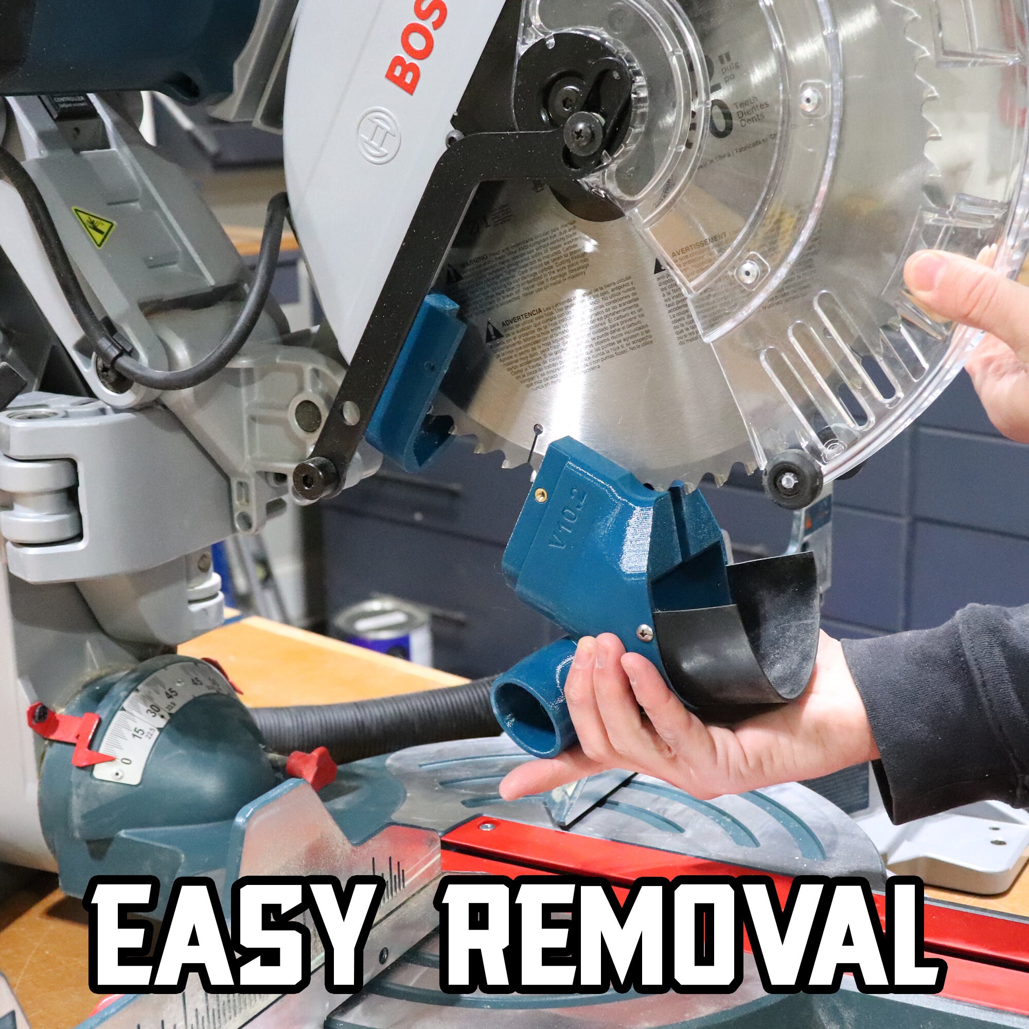 Bosch 12 GCM12SD Sliding Miter Saw Dust Collection Etsy Canada