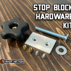 Fenceless Stop Block Hardware Kit image 1