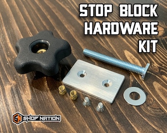 Fenceless Stop Block Hardware Kit