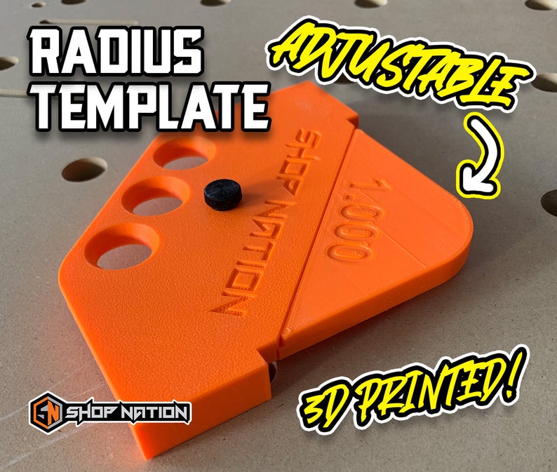 Adjustable Router Radius Template Tool Complete Set Etsy Adjustable Router Radius Template Tool Complete Set Etsy