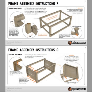 The Versatile Garage Shop Workbench Digital Plans image 9