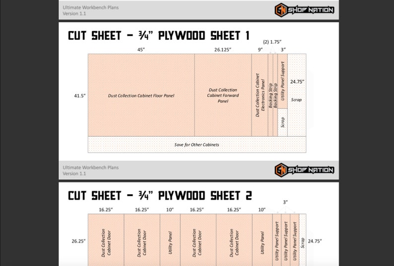 Ultimate Workbench Woodworking Plans Instant Download image 6