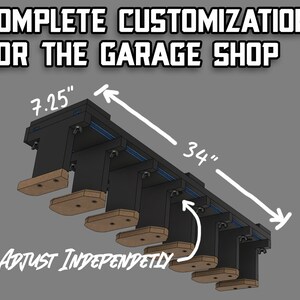 Adjustable Hanging Tool Storage Digital Build Plans image 4