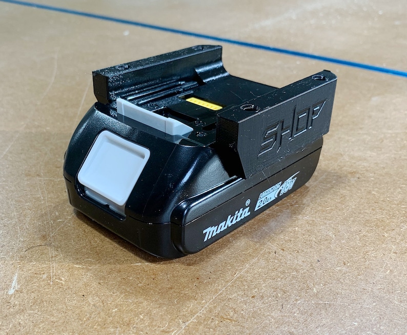 Makita 18V Battery Hangers 3D Printed image 6