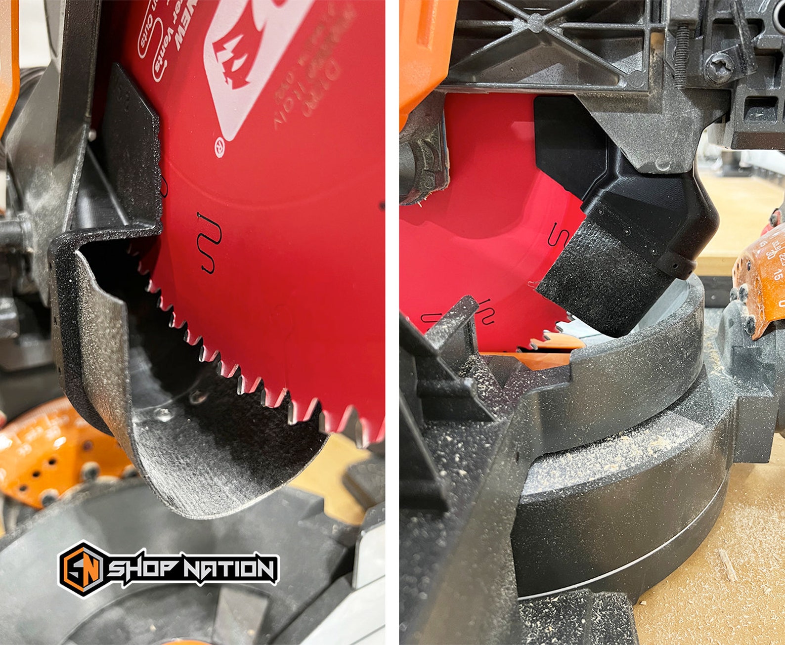 12 RIDGID & Delta Cruzer Miter Saw Dust Collection HUGE UPGRADE Etsy