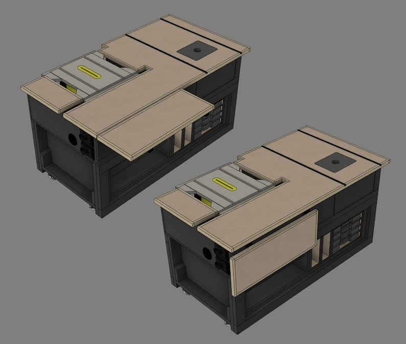 The Portable Jobsite Table Saw Workbench Digital Plans image 5