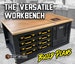 The Versatile Garage Shop Workbench - Digital Plans 