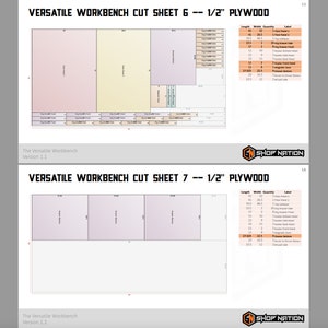 The Versatile Garage Shop Workbench Digital Plans image 7