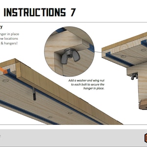 Adjustable Hanging Tool Storage Digital Build Plans image 8