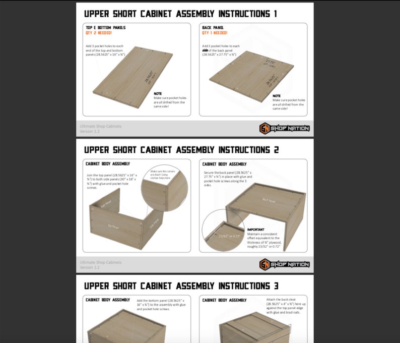 Ultimate Shop Cabinet Woodworking Plans Digital Download image 8