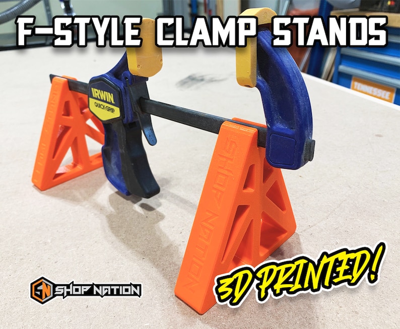 F-Style Clamp Stands Woodworking Tools image 1