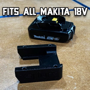 Makita 18V Battery Hangers 3D Printed image 2