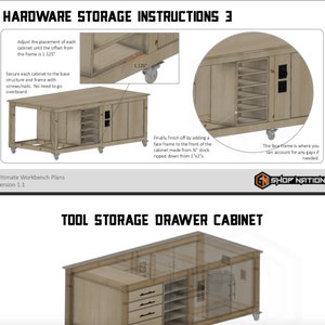 Ultimate Workbench Woodworking Plans Instant Download image 8