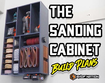 The Sanding Cabinet Woodworking Plans - Digital Download