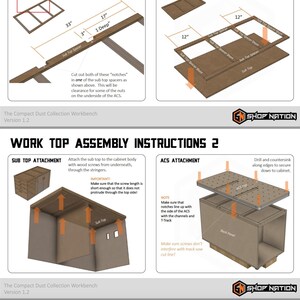 Compact Kreg ACS Workbench Woodworking Plans Digital Download image 9