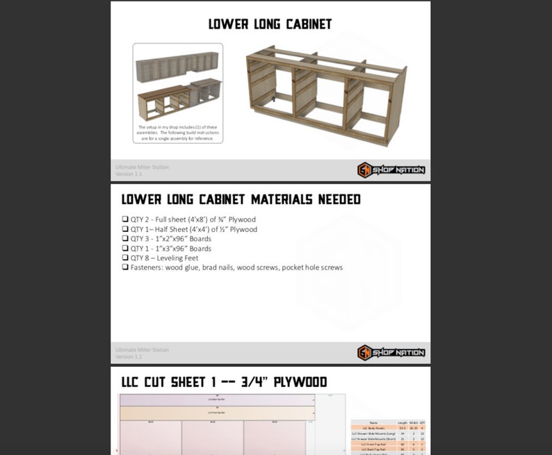 Ultimate Miter Station Woodworking Plans Instant Download image 8