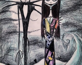 Impressão digital de Jack e Sally.