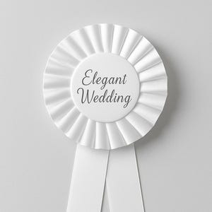 Handmade Large Rosette Ribbon,  Award Badge, Prize Ribbon, Competition Rosette, Gift Decoration, Ceremony Acessory Party Prize.
