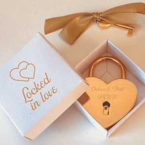 Custom Personalized Padlock, Engraved Padlock, Love Lock, Couples Gift, Wedding Padlock, Engagement gift, Lock and key, Engraved lock.