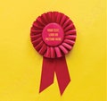 Custom Award Ribbon Rosette, Personalized gift, Personalized Ribbon, custom Ribbon , Custom Rosette, Sports Award. product logo
