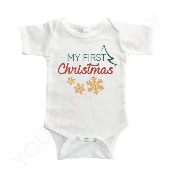 my first holiday baby grow