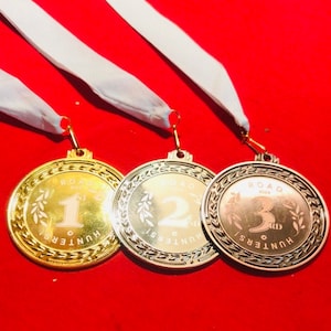 Laser engraved sports medals Personalized medals custom medals Trophy Sports trophy Sports gifts running medal with ribbon.