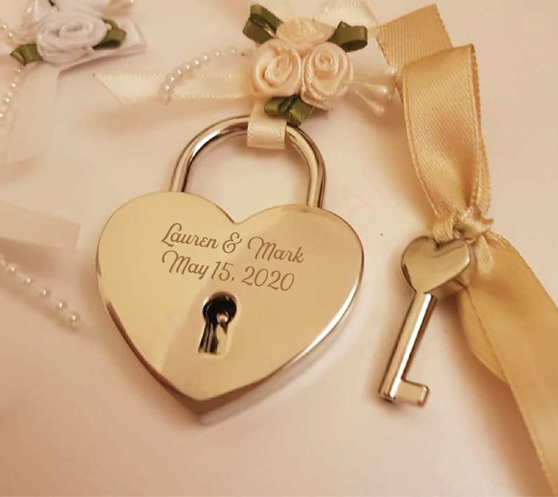 Custom Personalized Padlock Engraved Padlock Love Lock Etsy