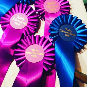 Custom Award Ribbon Rosette, Personalized gift, Personalized Custom Ribbon, Sports Award, Custom Winner Ribbon, Rosette Ribbon.