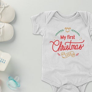 my first holiday baby grow