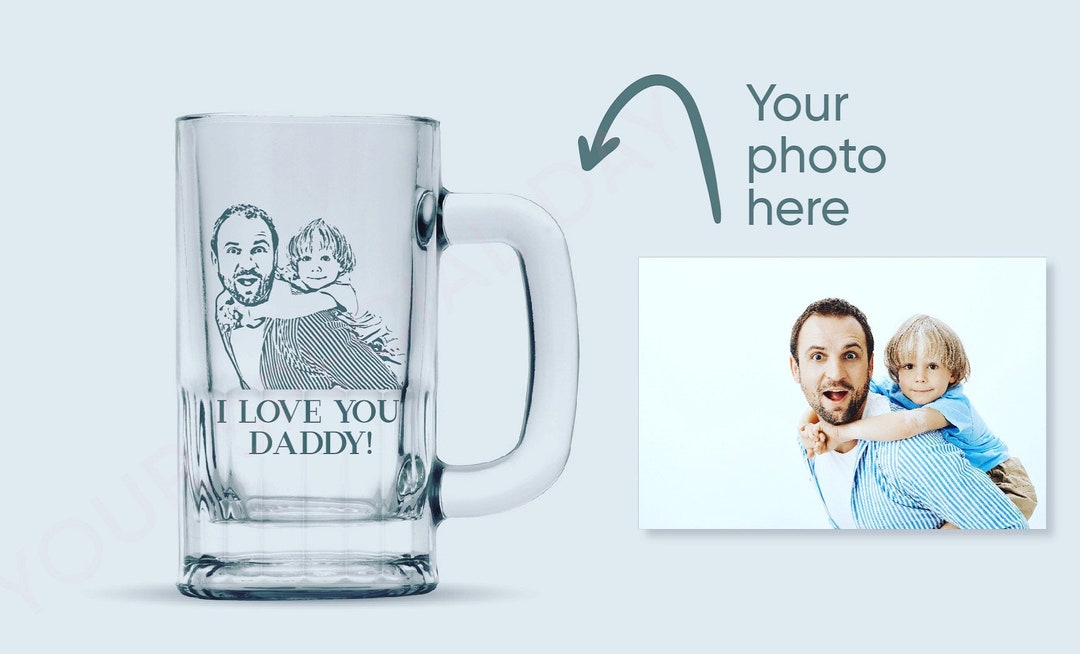 Personalized Beer Mug Glass, Custom Beer Mug, Engraved Beer Mug, Gift ...