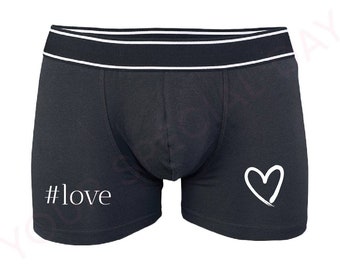 Groom Boxers - Husband Gift - Gift for Him - Boyfriend Gift - Underwear - Anniversary Gift - Mens Boxers - Sexy Boxers - Valentines Boxers -