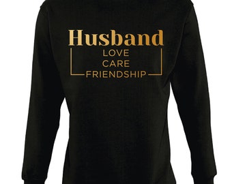 Hubby sweatshirt, husband shirt, engagement gift, gift for him, Father’s Day, honeymoon gift, gift for hubby, boyfriend gift.