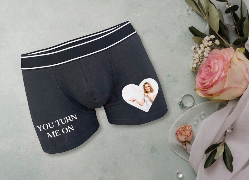 My Face on Custom Underwear Personalised Mens Boxers With Etsy UK