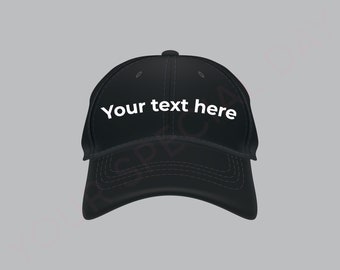 Sombreros personalizados Gorra de béisbol suave Texto personalizado Foto Logo Sombrero de papá Sombreros personalizados Sombrero para hombres Mujeres, Sombrero de gorra de pelota unisex.