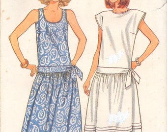 Butterick 3813 Sewing Pattern, Dress, Size 6-8-10 or 12-14, Cut, Complete