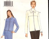 Vogue 9574 Sewing Pattern Jacket Skirt Pants Sizes 8-10-12 Uncut Factory Folded