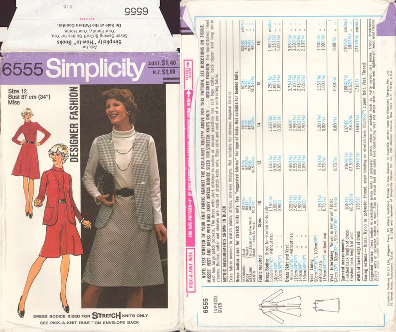Sewing patterns: Dresses choose from 8 Simplicity 6555