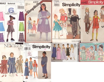 Sewing patterns: Children - choose from 8