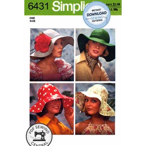 70s Sun Hat - Etsy