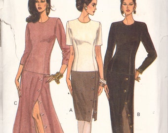 Vogue 8716 Sewing Pattern, Dress, Size 14-16-18, Uncut, Factory Folded