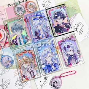 Conjuntos de tarjetas fotográficas holográficas "Bubblegum" de Genshin Impact
