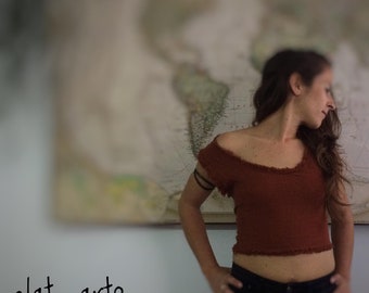 100% natural cotton top, open back top, handmade top, ethnic top, tribal top, bohemian top, boho top, gypsy top, earthy top, psytrance top