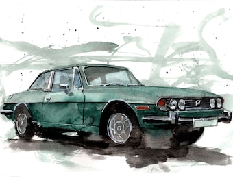 PERSONALISED TRIUMPH DOLOMITE SPRINT GARAGE Retro Vintage Metal Wall Sign
