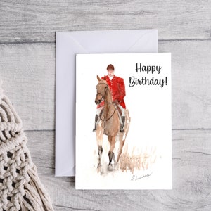 Tarjeta de cumpleaños de Hunt, descarga digital imprimible